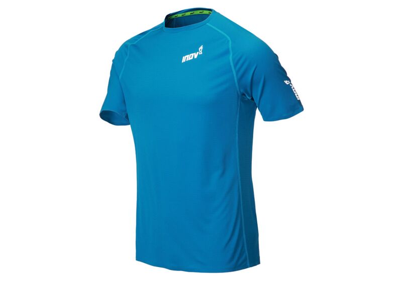 Koszulka Inov-8 Base Elite 2.0 Short Sleeve Męskie Niebieskie KAJ-406598